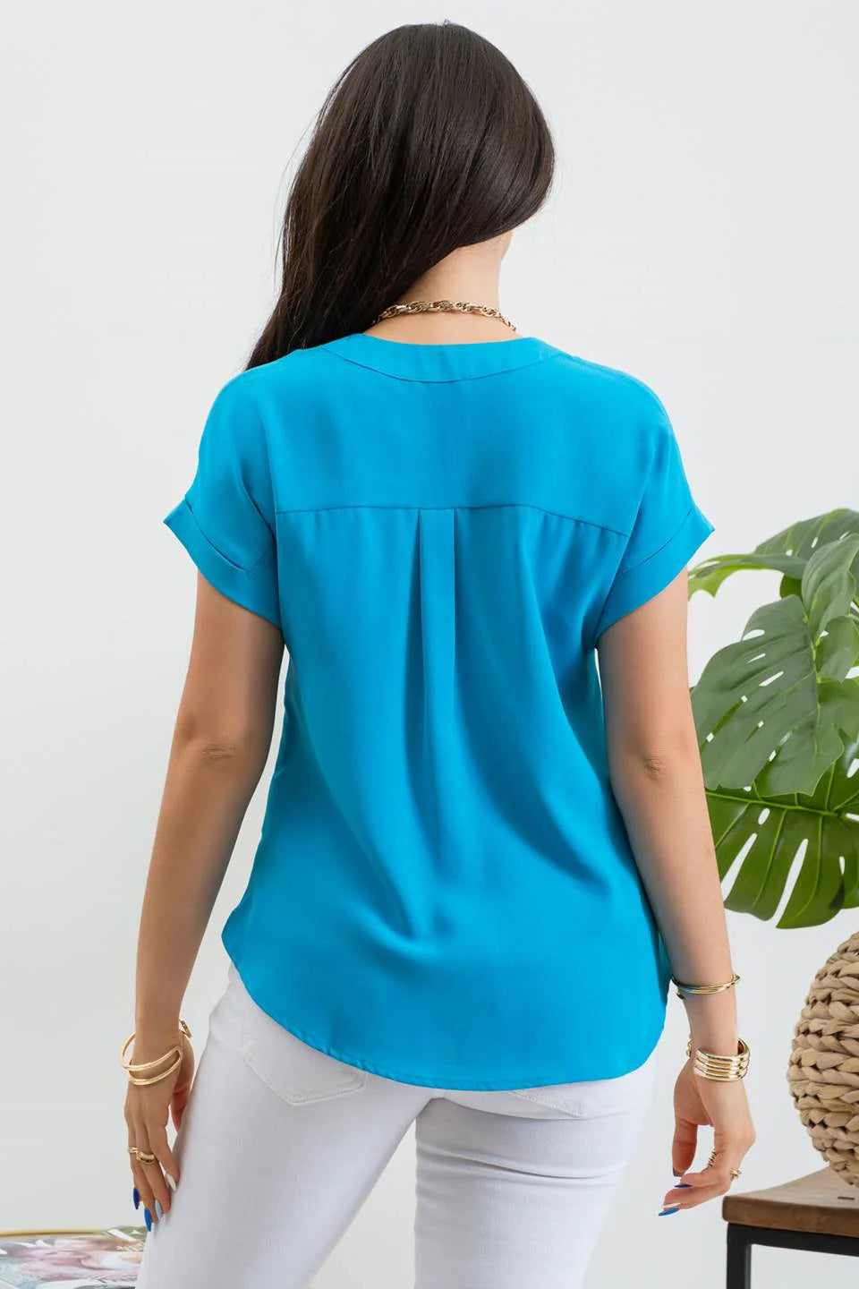 Blusa cuello V